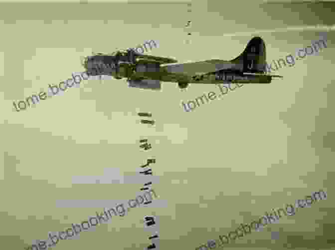 A B 17 Flying Fortress Dropping Bombs On A German Target During World War II A Mighty Fortress: Lead Bomber Over Europe
