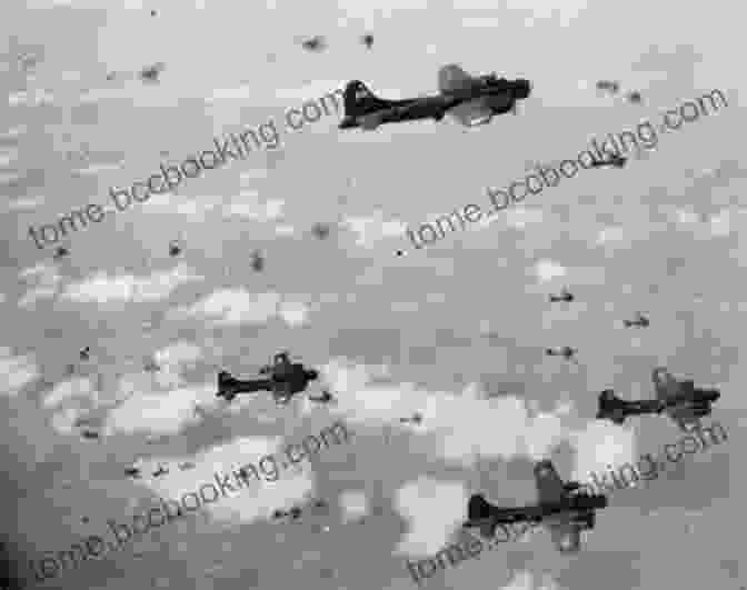 A B 17 Flying Fortress In Flight Over Europe During World War II A Mighty Fortress: Lead Bomber Over Europe