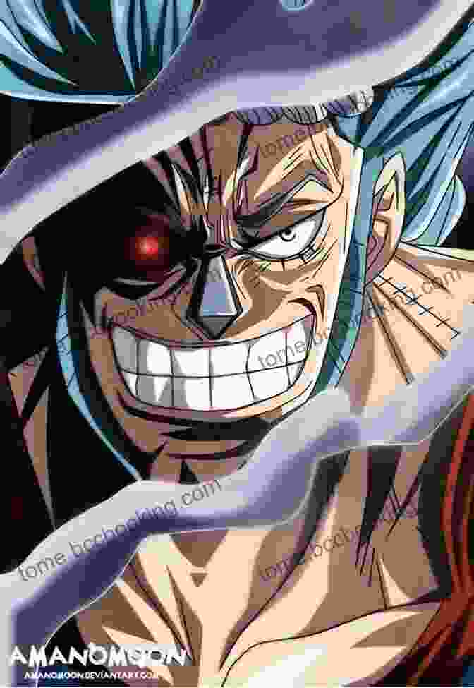 A Close Up Portrait Of Franky, Showcasing His Distinctive Cyborg Features And Eccentric Attire. One Piece Vol 34: The City Of Water Water Seven (One Piece Graphic Novel)