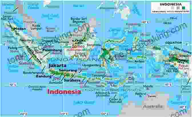 A Detailed Map Of Indonesia, Highlighting The Country's Diverse Geography And Destinations Indonesia (Country Explorers) Robin Lim