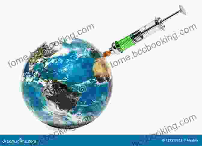 A Globe With A Syringe Piercing It, Representing The Hijacking Of The Global Food Supply Stolen Harvest: The Hijacking Of The Global Food Supply (Culture Of The Land)