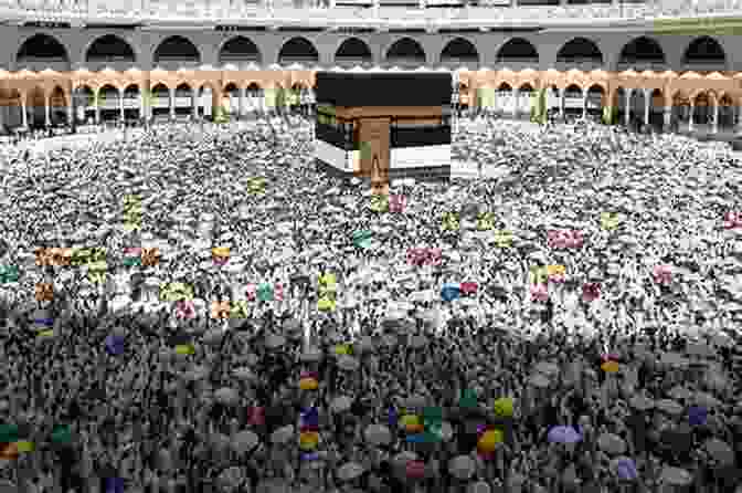 A Group Of Pilgrims Performing The Circumambulation Of The Kaaba The Hadj: An American S Pilgrimage To Mecca