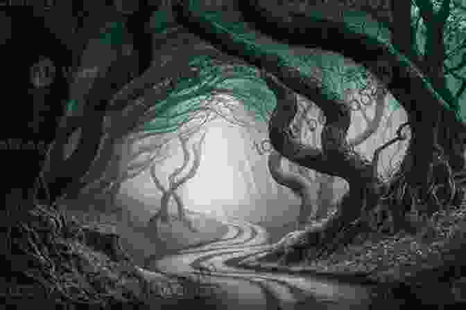 A Mystical Forest Inhabited By Fairies, With A Winding Path Leading Deeper Into The Realm The PenDragon Anthology E P Marcellin