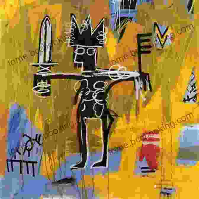 A Painting By Jean Michel Basquiat, Featuring Bold Lines, Vibrant Colors, And Cryptic Symbols. Radiant Child: The Story Of Young Artist Jean Michel Basquiat