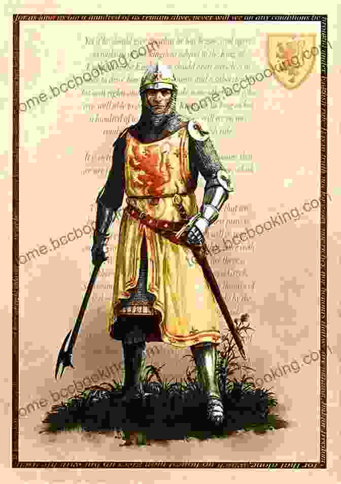 A Painting Of Gregory Wallace, A Scottish Warrior In Medieval Armor The Story Of Gregory Wallace