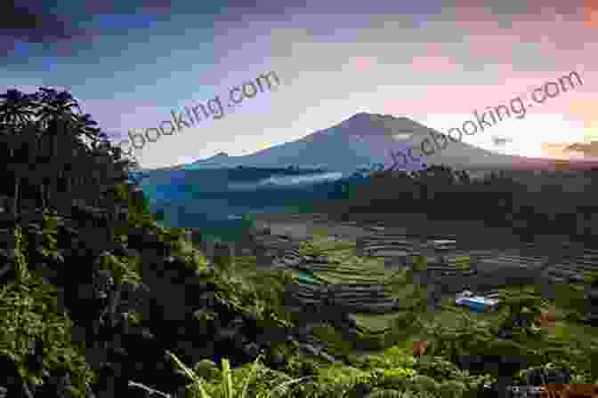 A Panoramic View Of The Lush Rice Terraces In Bali, Indonesia, With Mount Agung Looming In The Distance Travel To Enlightenment: Peru Tibet And Bali For Personal Transformation