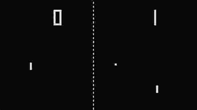 A Screenshot Of The Classic Arcade Game, Pong Game On : Video Game History From Pong And Pac Man To Mario Minecraft And More