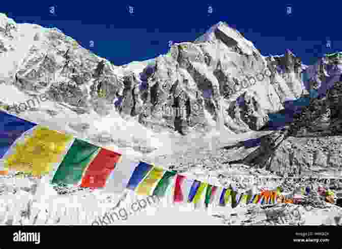 A Stunning View Of Mount Everest From Everest Base Camp, Nepal, With Prayer Flags Fluttering In The Wind Travel To Enlightenment: Peru Tibet And Bali For Personal Transformation