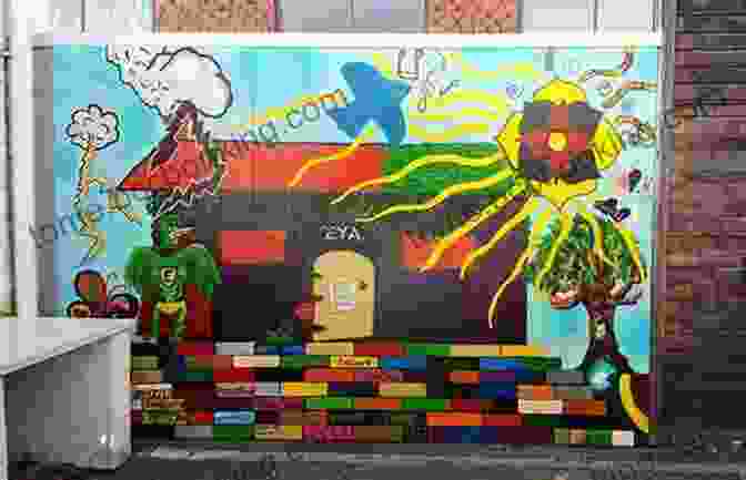 A Vibrant Mural Created By Eddie Armer As Part Of A Community Art Project, Showcasing His Commitment To Using Art For Social Good. Living With Art Part 1 Eddie Armer
