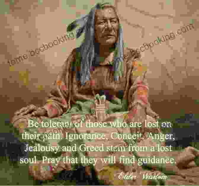 A Wise Old Native American Elder, A Symbol Of The Wisdom And Guidance Contained Within Native American Prophecies NATIVE AMERICAN PROPHECY FOR WORLD PEACE: Healing And Wiping Away Tears (An Anthology Of Visionaries 1)