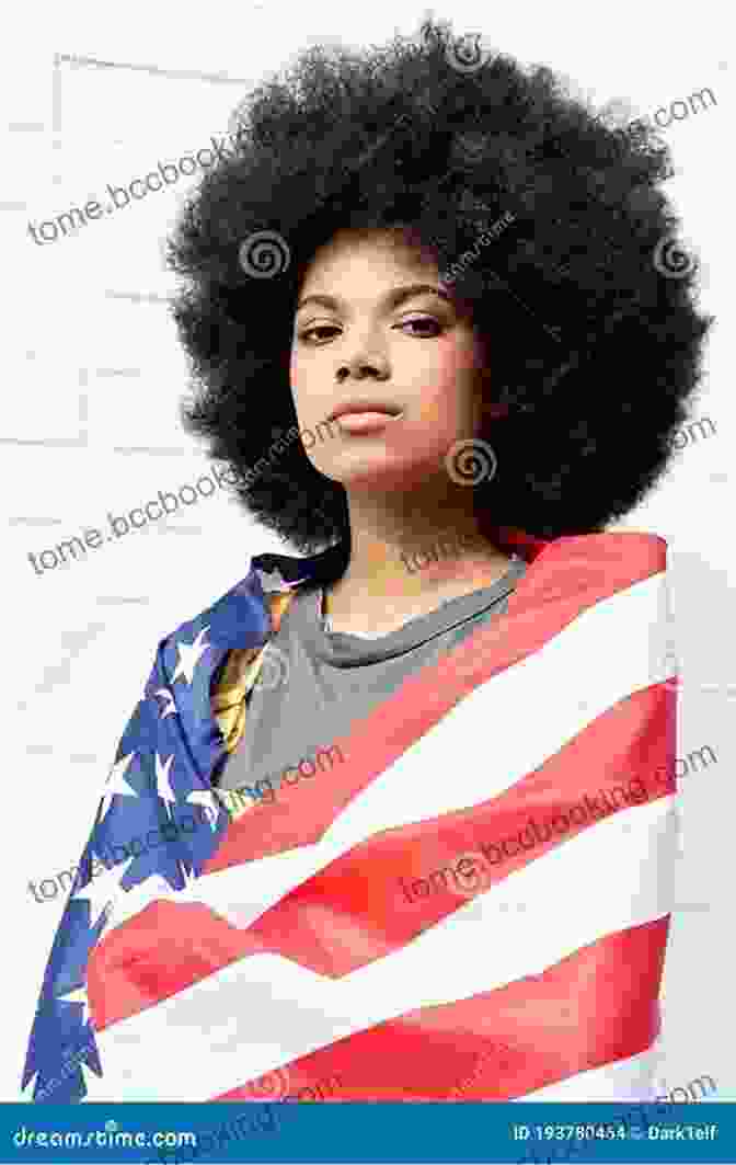 A Young Woman Standing In Front Of The American Flag My Extraordinary Journey From China To The United States