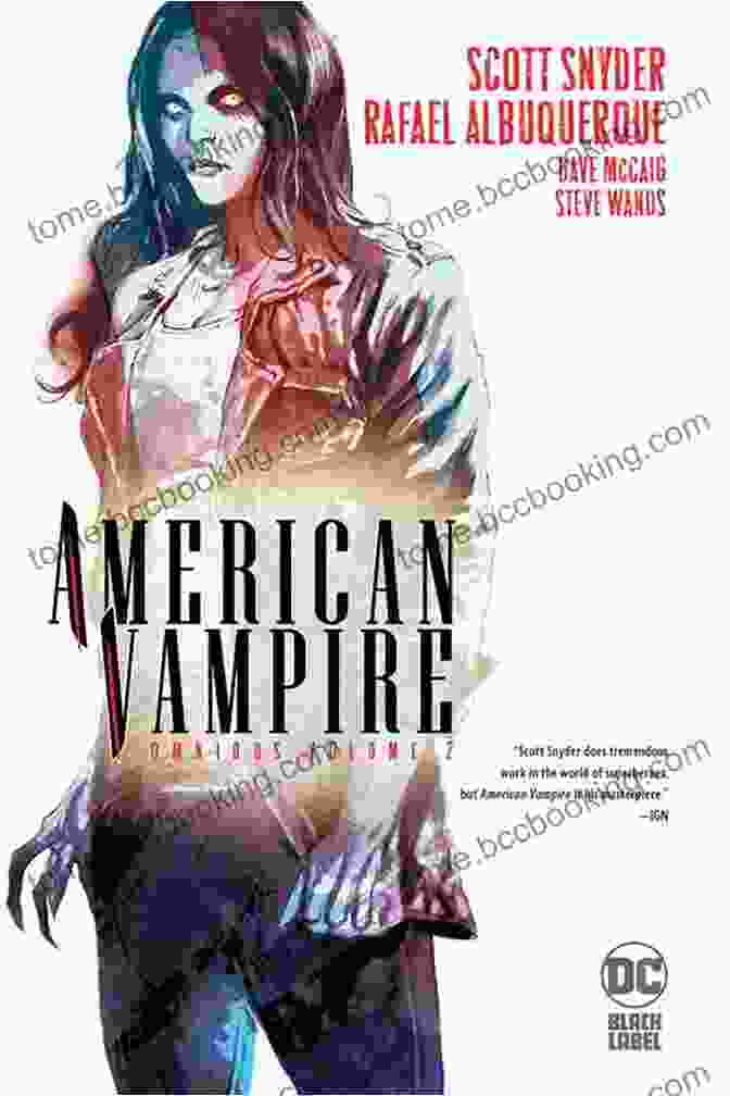 American Vampire Vol Scott Snyder Cover Art Featuring A Vampire With Glowing Red Eyes American Vampire Vol 4 Scott Snyder
