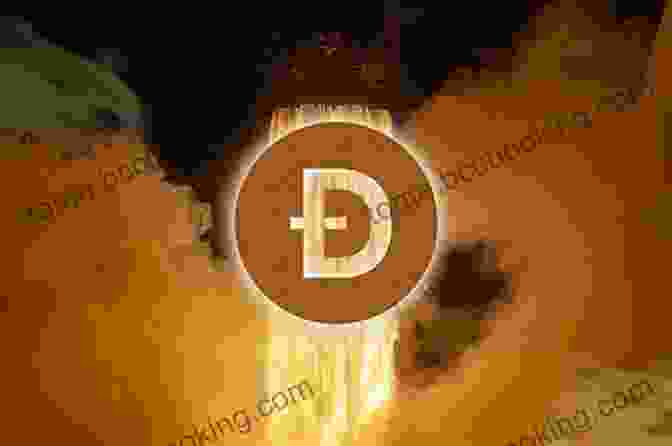 An Illustration Of Dogecoin Floating In Space, With Futuristic Elements Surrounding It Cryptocurrency: Dogecoin (202 Non Fiction 8)