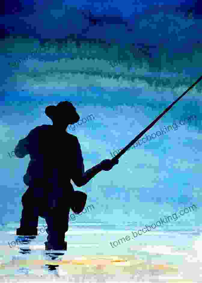 An Image Of A Painting Depicting A Fly Fisherman. Headwaters: The Adventures Obsession And Evolution Of A Fly Fisherman