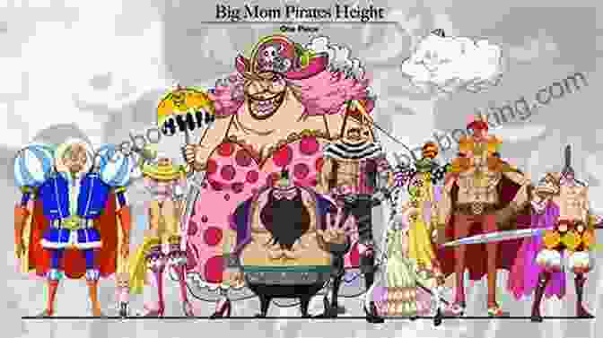 Big Mom Leading Her Crew, The Big Mom Pirates, Into Battle On A Massive Ship. One Piece Vol 83: Emperor Of The Sea Charlotte Linlin