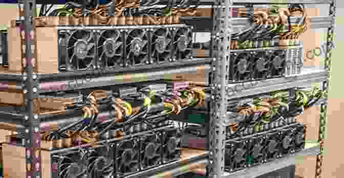 Bitcoin Mining Racks With Rows Of ASICs Bitcoin And Blockchain For Beginners: The Complete Guide To Investing In Bitcoin And Understanding Blockchain Cryptocurrency For Complete Beginners (2024)