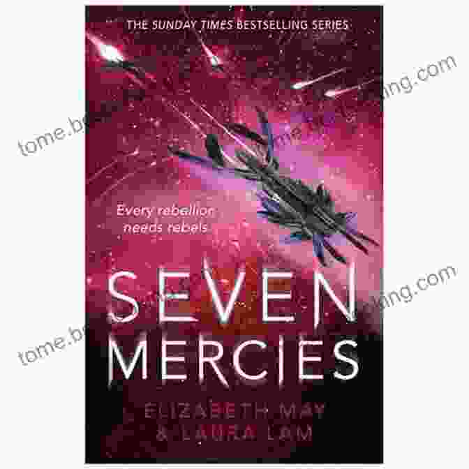Book Cover Of Seven Mercies, Seven Devils, Featuring A Woman With Fiery Red Hair And Piercing Blue Eyes, Standing Amidst A Swirling Vortex Of Light And Darkness. Seven Mercies (Seven Devils 2)