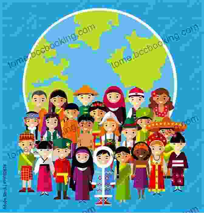 Cartoon Illustration Of People From Diverse Cultures Interacting Vocabulary Cartoons Vol 8 (701 Non Fiction 17)