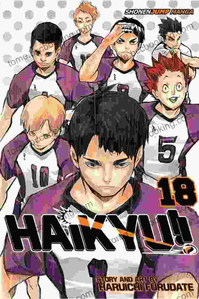 Cover Of Haikyu!! Vol. 18 Hope Is Waxing Moon, Featuring Hinata Shoyo And Kageyama Tobio In A Dynamic Volleyball Pose Haikyu Vol 18: Hope Is A Waxing Moon