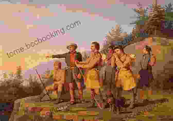Daniel Boone Leading His Companions Through The Cumberland Gap Cutting A Path: Daniel Boone And The Cumberland Gap (Adventures On The American Frontier)