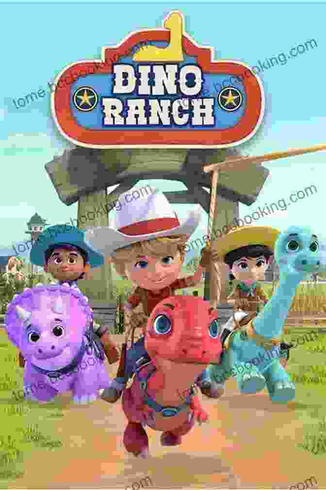 Dino Ranch Characters Facing A Snowstorm Blitz Breaks Loose (Dino Ranch)