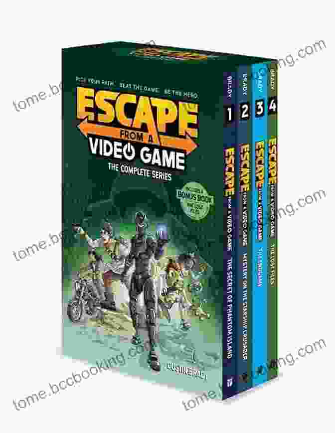 Escape From Video Game Book Cover Escape From A Video Game: Mystery On The Starship Crusader