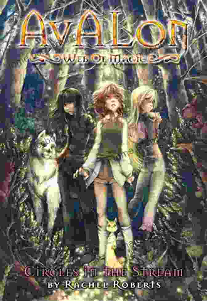 Excalibur Of The Avalon Book Cover, Featuring A Young Woman With Flowing Hair Holding A Sword Amidst A Mystical Forest Excalibur: I Of The Avalon