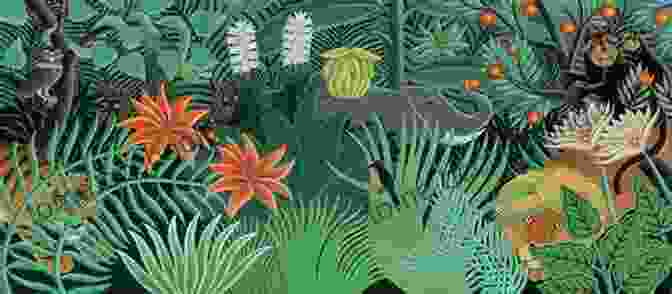 Illustration Of A Child Exploring A Henri Rousseau Jungle Painting The Fantastic Jungles Of Henri Rousseau (Incredible Lives For Young Readers)