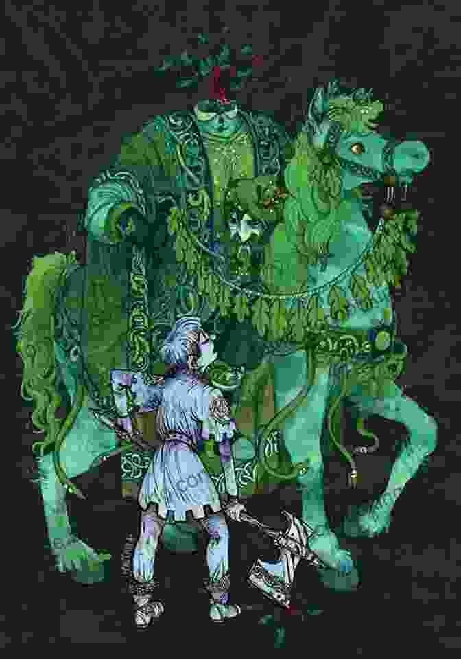 Illustration Of Sir Gawain And The Green Knight Gawain: A Novel Of Arthurian Legend