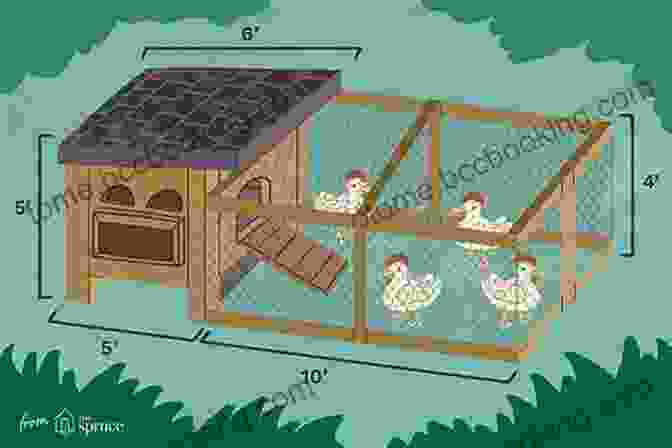Image Of A Chicken Coop Design, With Blueprints And Instructions Parents Guide To Raising Backyard Chickens For Kids