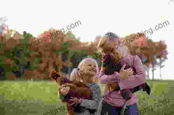 Image Of A Child Playing With Chickens In The Backyard Parents Guide To Raising Backyard Chickens For Kids
