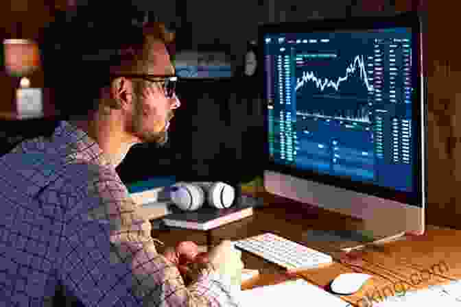 Image Of A Man Analyzing Stock Market Data On His Computer Become Your Own Financial Advisor: The Real Secrets To Becoming Financially Independent