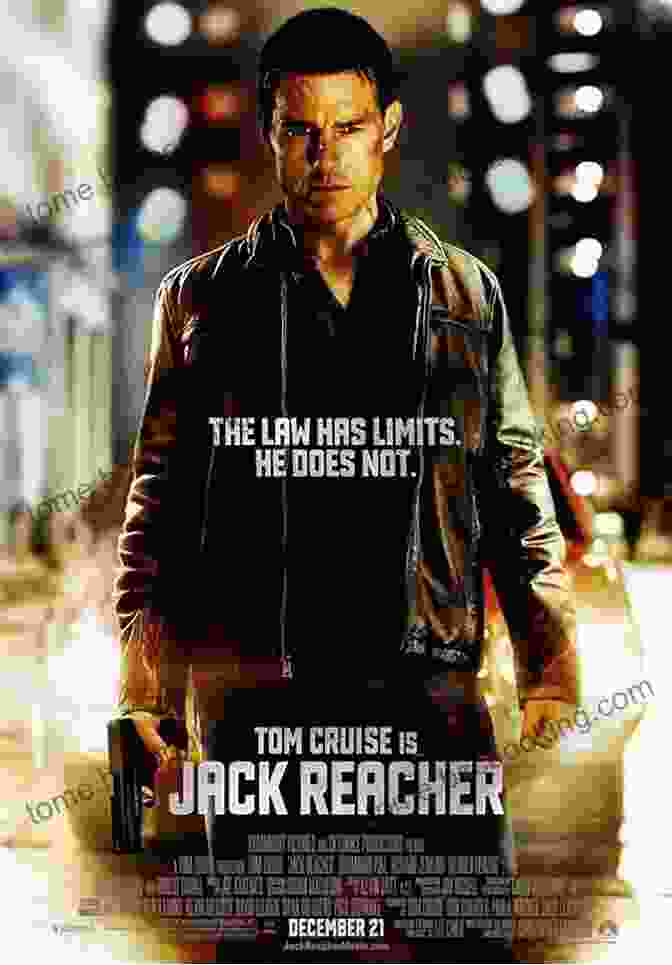Jack Reacher, A Tattooed Nomad, Standing In Front Of A Cityscape At Night, With A Determined Expression On His Face The Midnight Line: A Jack Reacher Novel