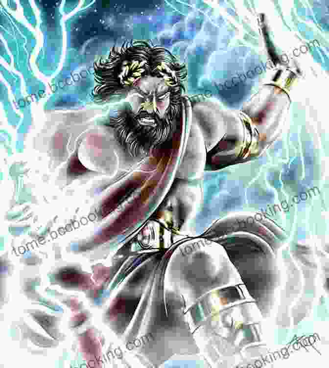 Jupiter, The King Of The Gods, Wielding His Thunderbolt Roman Myths And Legends (All About Myths)