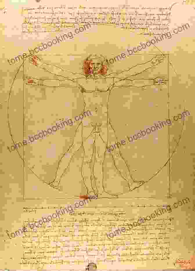 Leonardo Da Vinci Sketching The Vitruvian Man Secret Lives Of Great Artists: What Your Teachers Never Told You About Master Painters And Sculptors