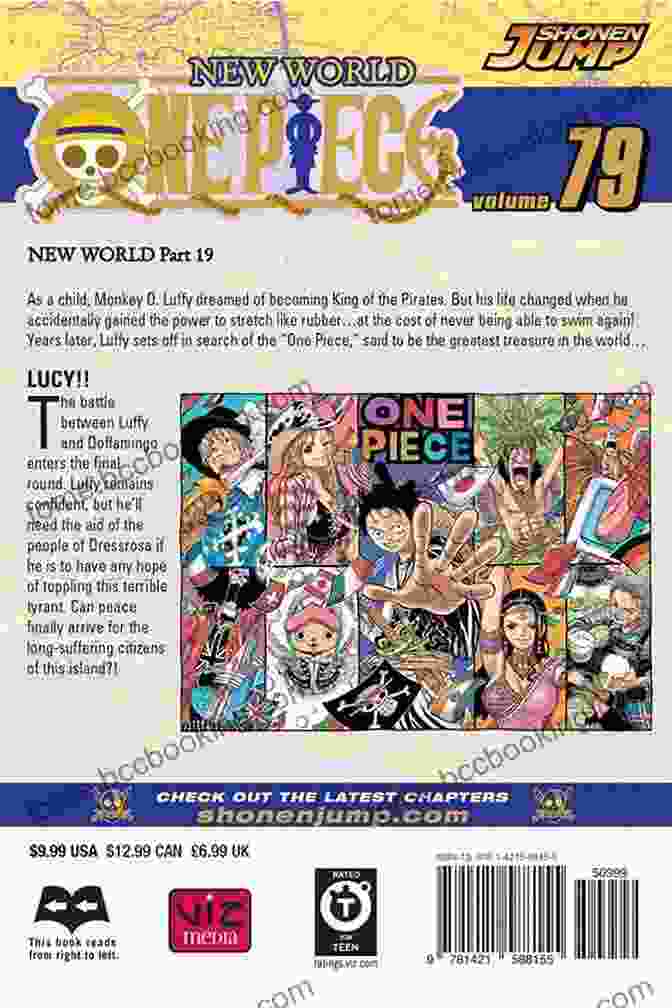 Lucy, The Mysterious Newcomer In One Piece Vol 79, Stands Confidently, Her Eyes Sparkling With Determination. One Piece Vol 79: Lucy Eiichiro Oda