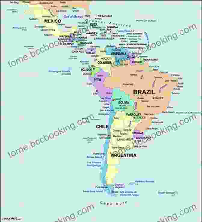 Map Of Latin America With Superimposed Veins Open Veins Of Latin America: Five Centuries Of The Pillage Of A Continent