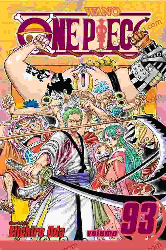 One Piece Vol 93: The Star Of Ebisu Cover Art By Eiichiro Oda, Featuring Luffy And Yamato. One Piece Vol 93: The Star Of Ebisu