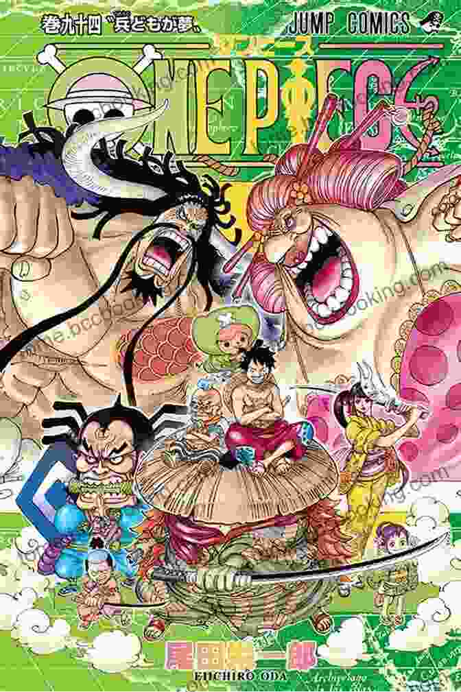 One Piece Vol 94 Interior Art Featuring Luffy And Yamato Fighting. One Piece Vol 94: A Soldier S Dream