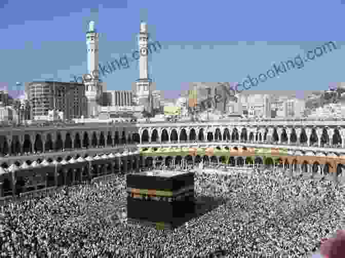 Panoramic View Of The Grand Mosque In Mecca With The Kaaba In The Foreground The Hadj: An American S Pilgrimage To Mecca