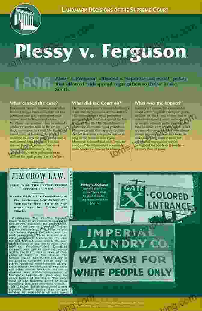 Plessy V. Ferguson Landmark Supreme Court Decisions (History Brief 12)