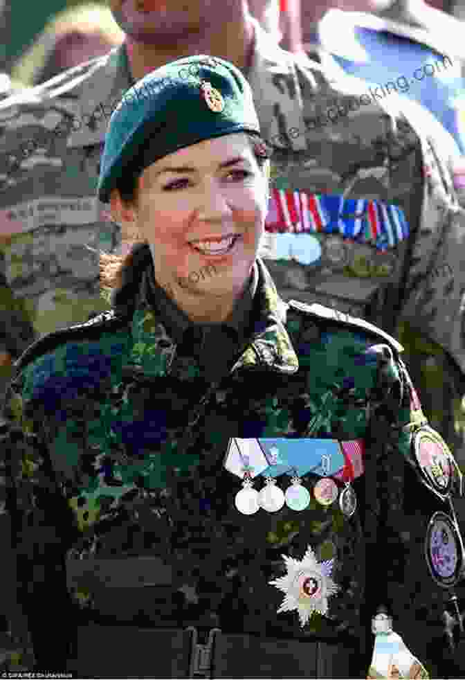 Princess Mary In Military Uniform, Showcasing Her Unwavering Determination And Spirit. Princess Mary: The First Modern Princess