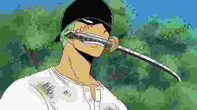 Roronoa Zoro, The Swordsman Of The Straw Hat Pirates, With Green Hair And A Serious Expression One Piece Vol 20: Showdown At Alubarna (One Piece Graphic Novel)