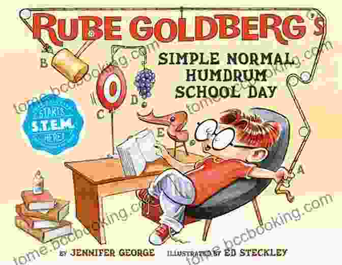 Rube Goldberg's Simple Normal Humdrum School Day Includes An Illustration Of Rube Goldberg Using An Inventive Contraption To Study A Small Creature In Science Class. Rube Goldberg S Simple Normal Humdrum School Day