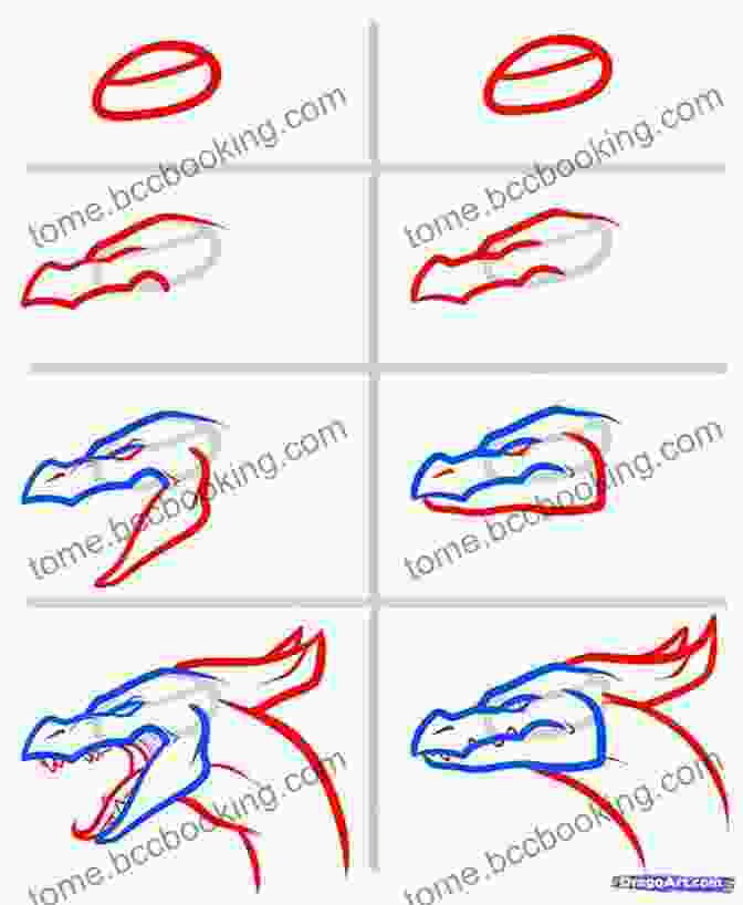 Step By Step Dragon Drawing Tutorial For Dragon Breathing Fire Drawing How To Draw Easy Dragon Step By Step: 12 Best Dragon Drawing Tutorials