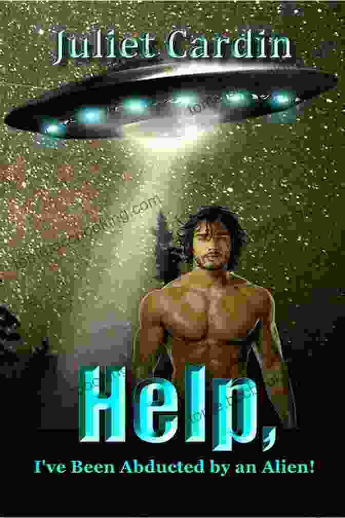 The Alien Ransom Book Cover, Featuring An Abductee Being Beamed Up Into A UFO The Alien S Ransom: A SciFi Alien Warrior Romance (Drixonian Warriors 1)