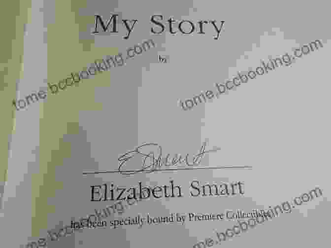 The Book 'My Story' By Elizabeth Smart, With A Yellow Cover And A Photograph Of Elizabeth On The Front. My Story Elizabeth Smart