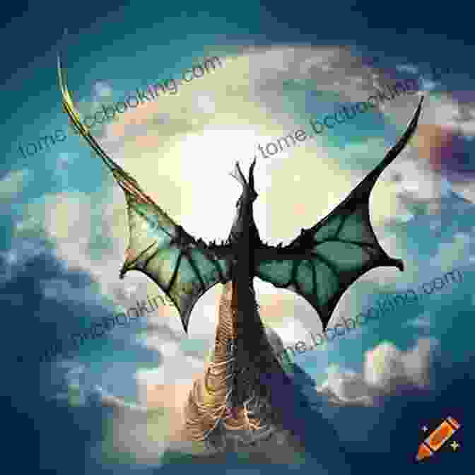 The Curse Of The Dragon Book Cover Featuring A Majestic Dragon Soaring Through A Stormy Sky The Curse Of The Dragon