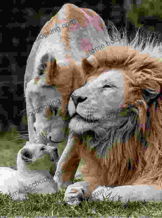 The Happy Lion Beams With Joy And Contentment In His Zoo Enclosure. The Happy Lion Louise Fatio