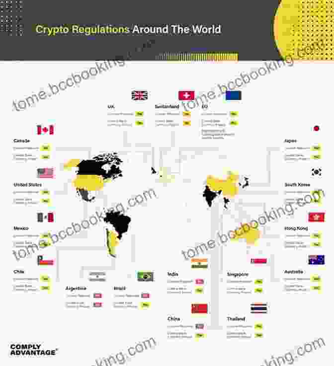 World Map With Different Colors Indicating Cryptocurrency Regulation Levels Bitcoin And Blockchain For Beginners: The Complete Guide To Investing In Bitcoin And Understanding Blockchain Cryptocurrency For Complete Beginners (2024)